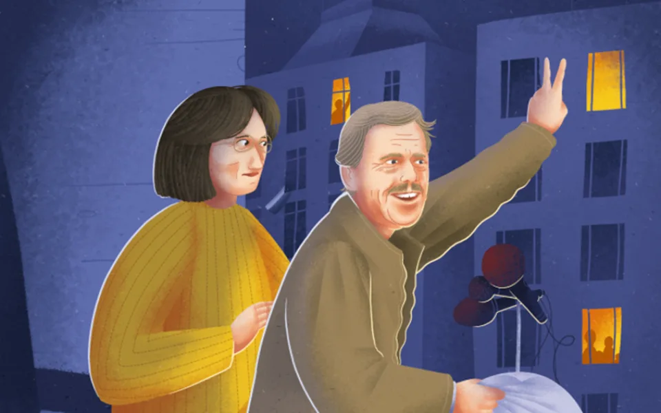 Václav Havel by dnes oslavil 85. narozeniny. S aplikací Skryté příběhy se v Trutnově můžete vydat po jeho stopách