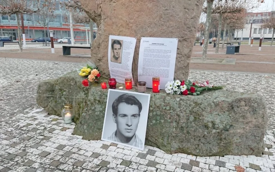 V Hradci Králové si lidé připomínají památku Jana Palacha. Začal Palachův týden