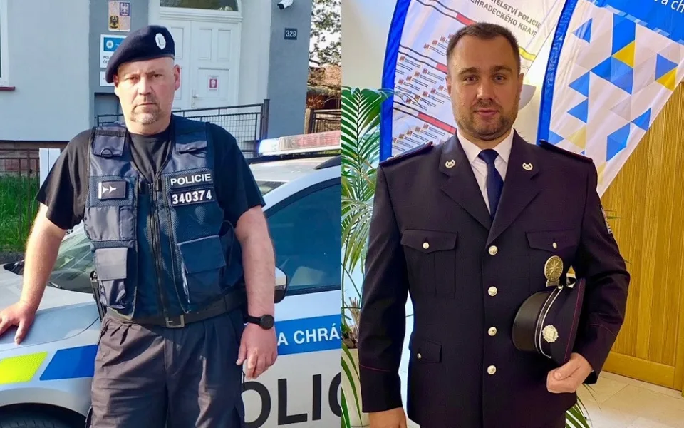 Policisté z obvodního oddělení Sobotka