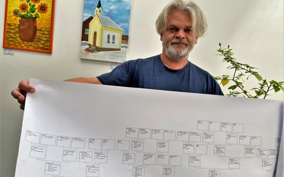 Vytváření rodokmenů a pátrání po dávných předcích mě baví i živí, říká příbuzný posledního kata