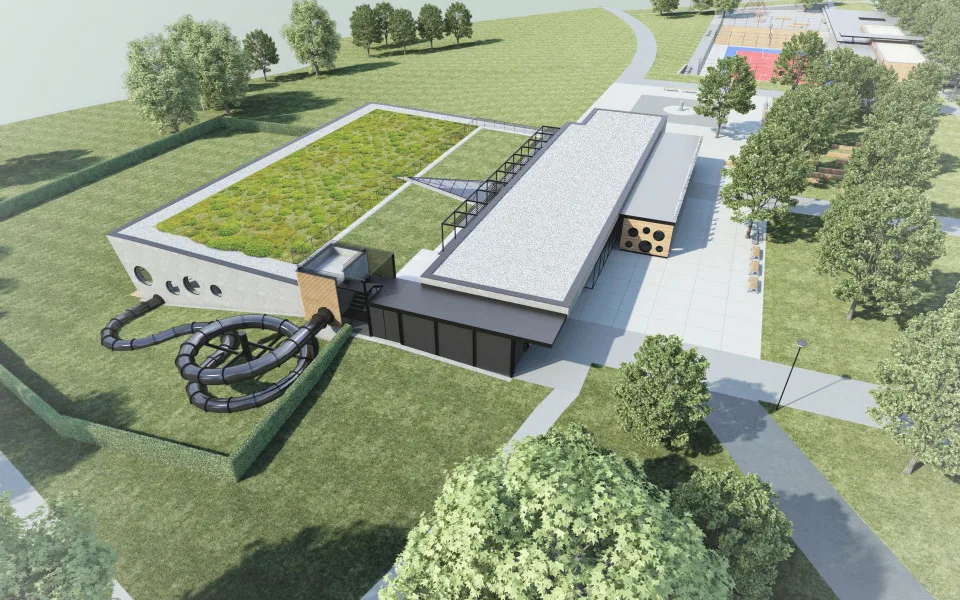 Nový bazén ve Vrchlabí by měl otevřít bez omezení 27. prosince. Stál 200 milionů
