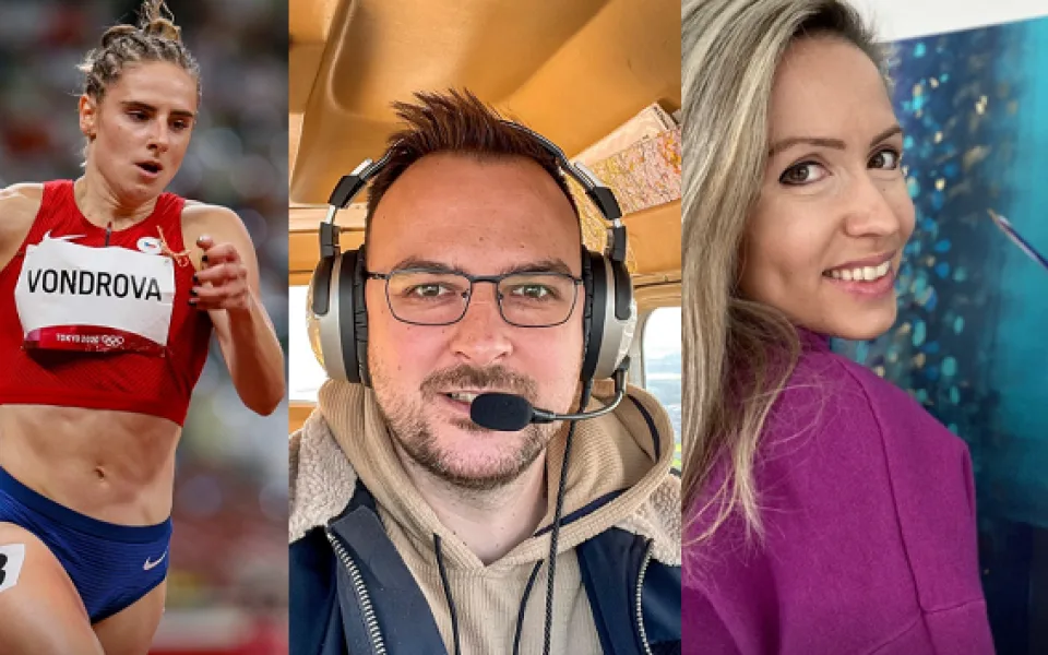 (Ne)obyčejní v roce 2022 zleva Lada Vondrová,Michal Čuřík,, Petra Němečková