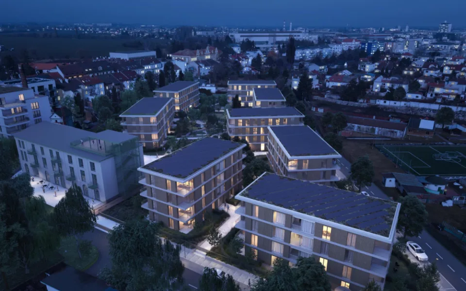 V Hradci Králové vyroste energeticky soběstačná čtvrť. První lidé se do ní nastěhují za tři roky.