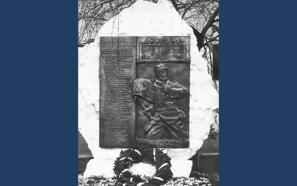 Trutnov po 85 letech obnoví památník legionářům s historickou pamětní deskou