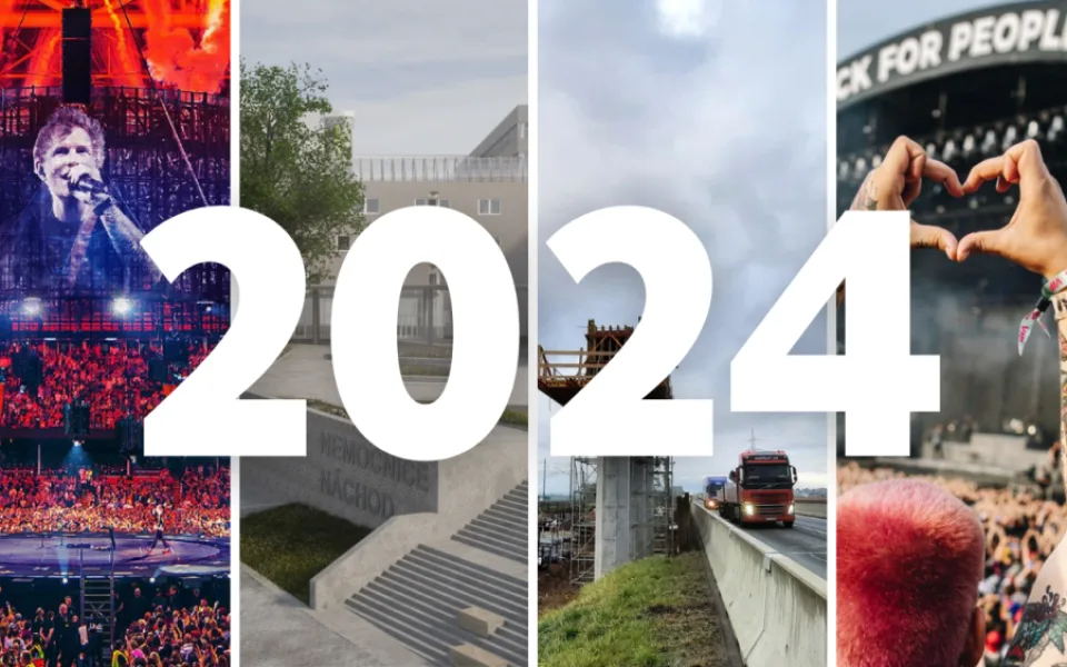 ROK 2024: V Hradci Králové vystoupí Ed Sheeran, v kraji začne stavba dalších úseků dálnic