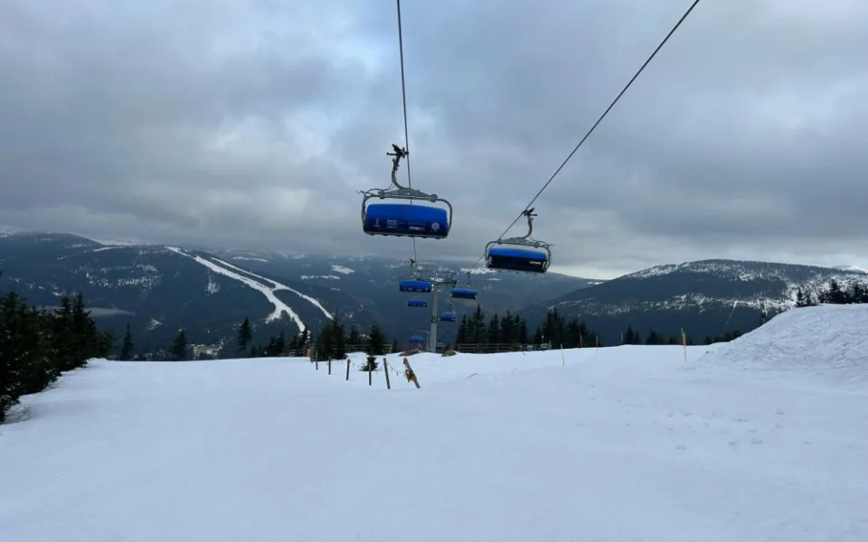 zima, skiareál, SkiResort, lyžování, ČR, Špindlerův Mlýn