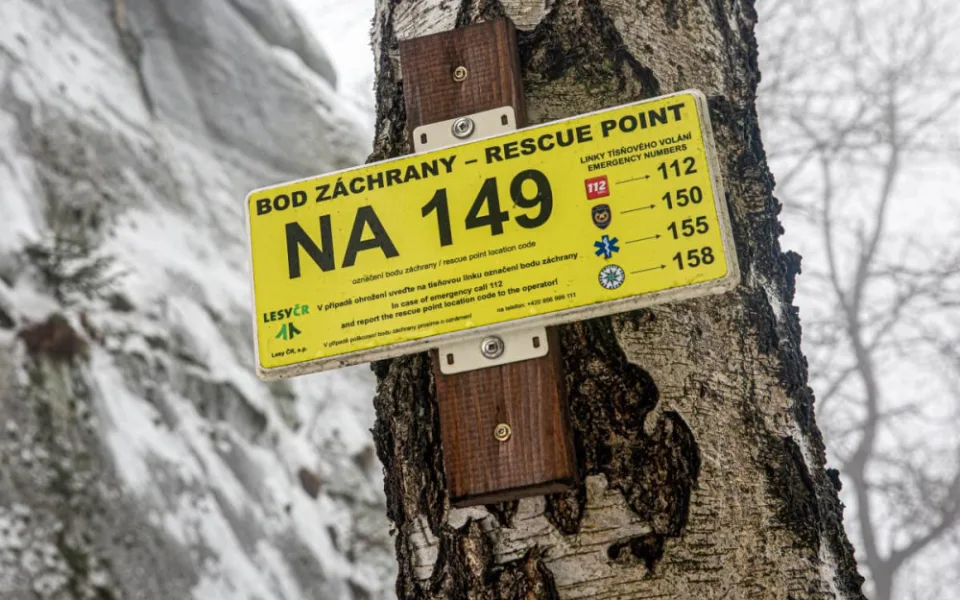 Cizinky v Adršpachu pomohl zachránit rescue point