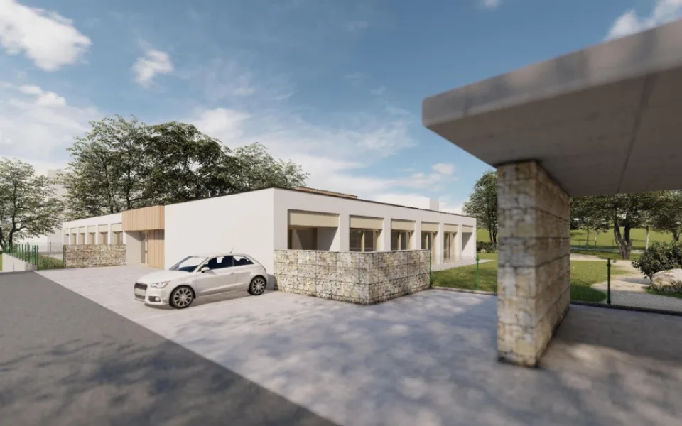 Začala stavba nového domova pro 18 klientů se zdravotním postižením. Stát bude 140 milionů