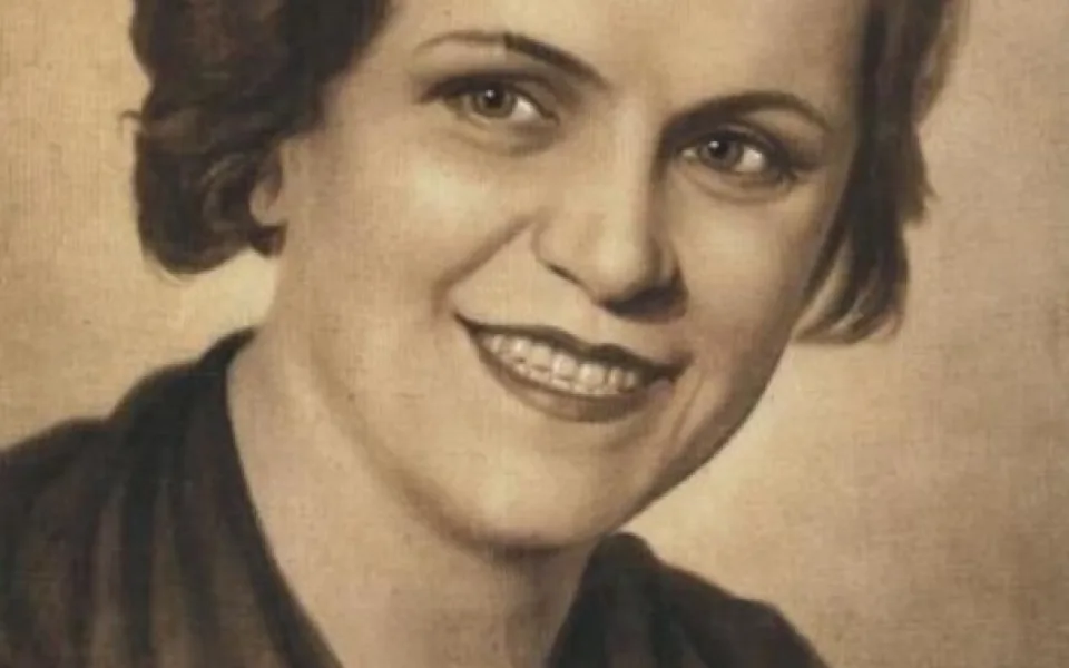 Evženie Věsniková, zdroj: archiv rodiny Věsnikových