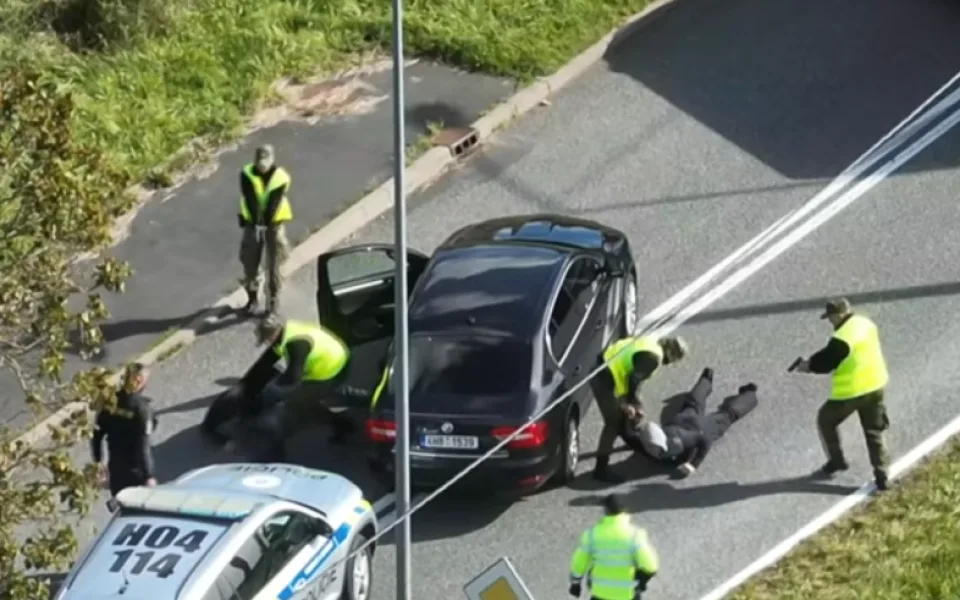 Spojení české a polské policie v unikátním cvičení. Jak vypadá simulace pronásledování vozidla?