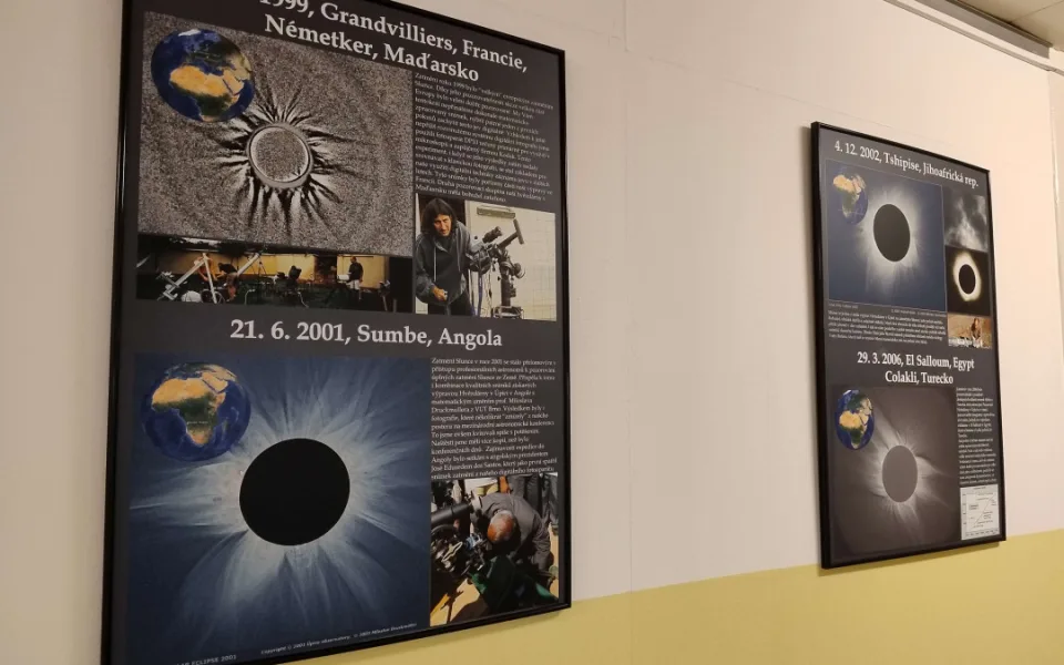 Výstava nabídne pohled na zatmění Slunce ze všech koutů země. Stačí se stavit ve fakultce