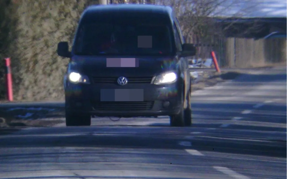 Volkswagen Caddy v Otvovicích jel téměř dvakrát rychleji než povoleno