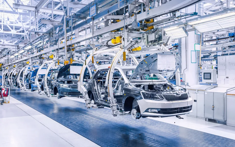 Automobilka Škoda Auto kvůli výpadku proudu nevyrobila několik stovek aut