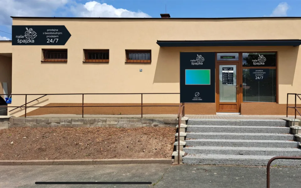 V Babicích u Nechanic otevřela nonstop prodejna Naše špajzka