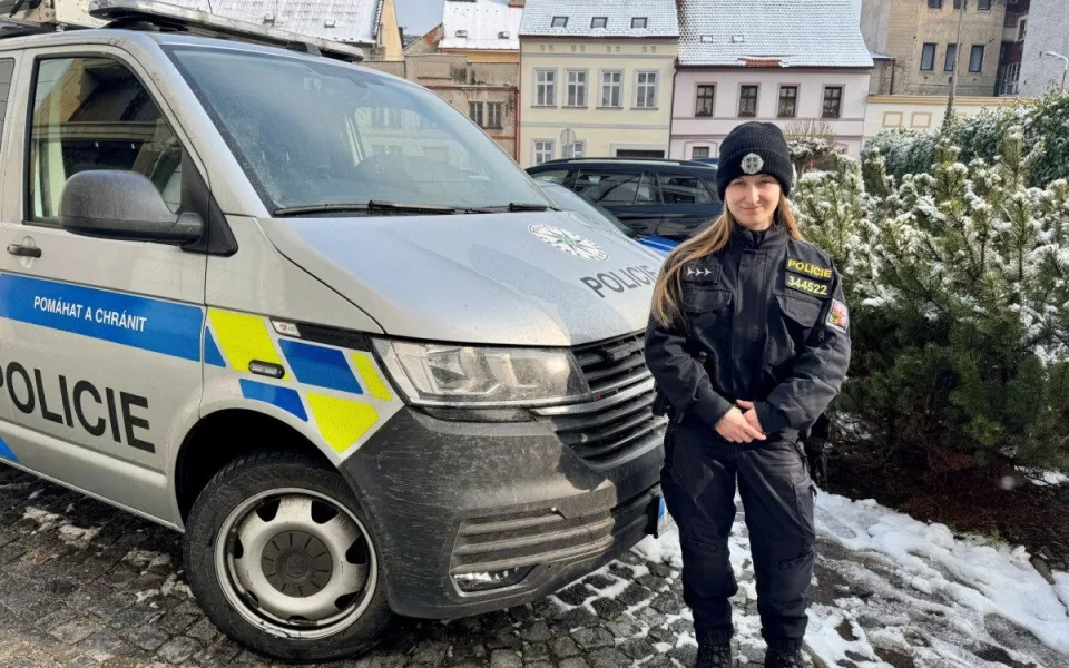 Změna směru: Kristýna vyměnila zvířata za službu u dopravní policie