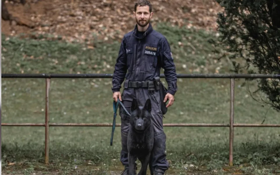 Policejní pes odhalil lháře, který řídil bez papírů. Hrozí mu vězení