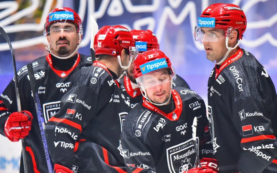 Hradec přetlačil Litvínov 3:1. Jergl dvakrát skóroval a dosáhl na dvoustý bod za Lvy