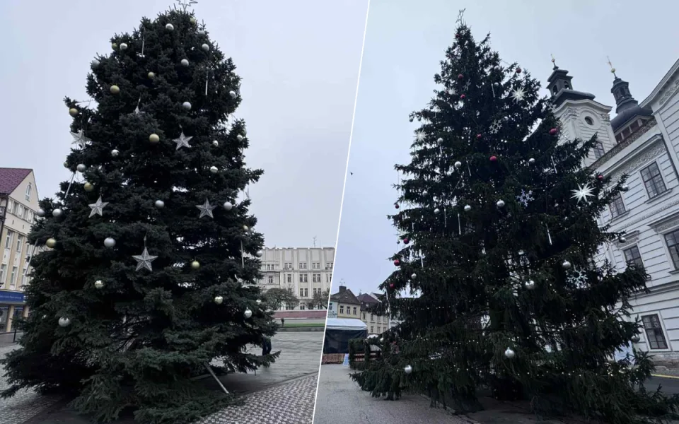 ANKETA: Které náměstí v Hradci Králové má hezčí vánoční strom?