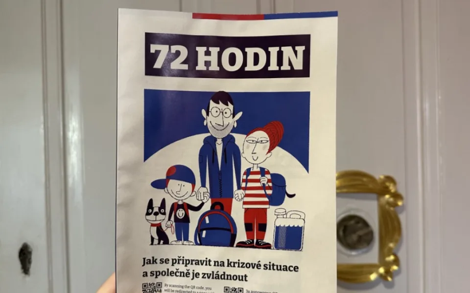 Krizová příručka 72 hodin: státní kampaň za méně než 4 Kč na domácnost