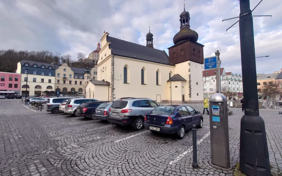 Náchod parkování_město Náchod