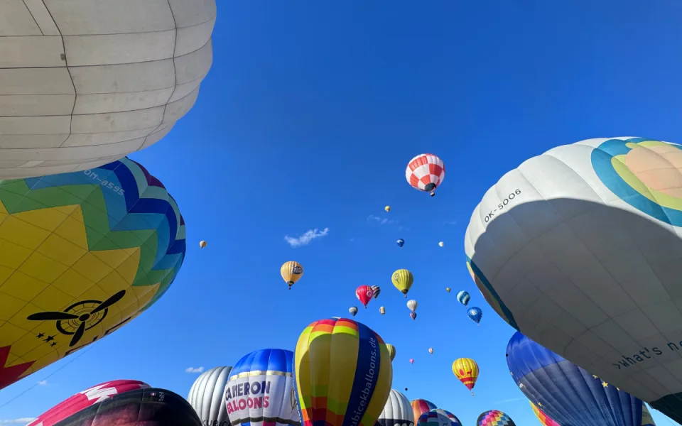 Velký zájem byl také o akci 80 balónů nad Hradcem