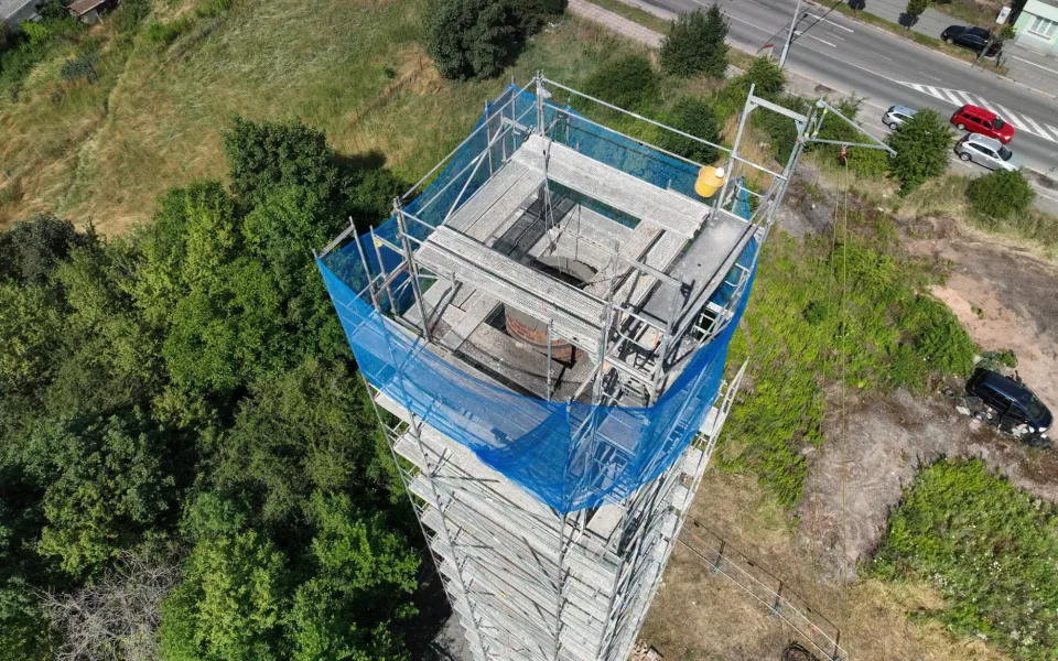 foto: Dobromila, dron města Hradce Králové